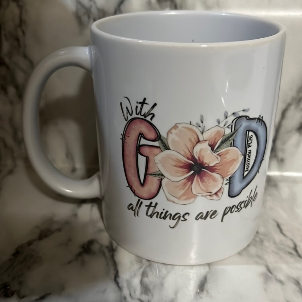 With God All Things Are Possible Mug